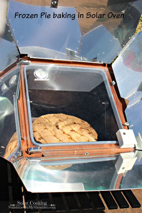 Sustainable baking: the advantages of solar-powered pie magic